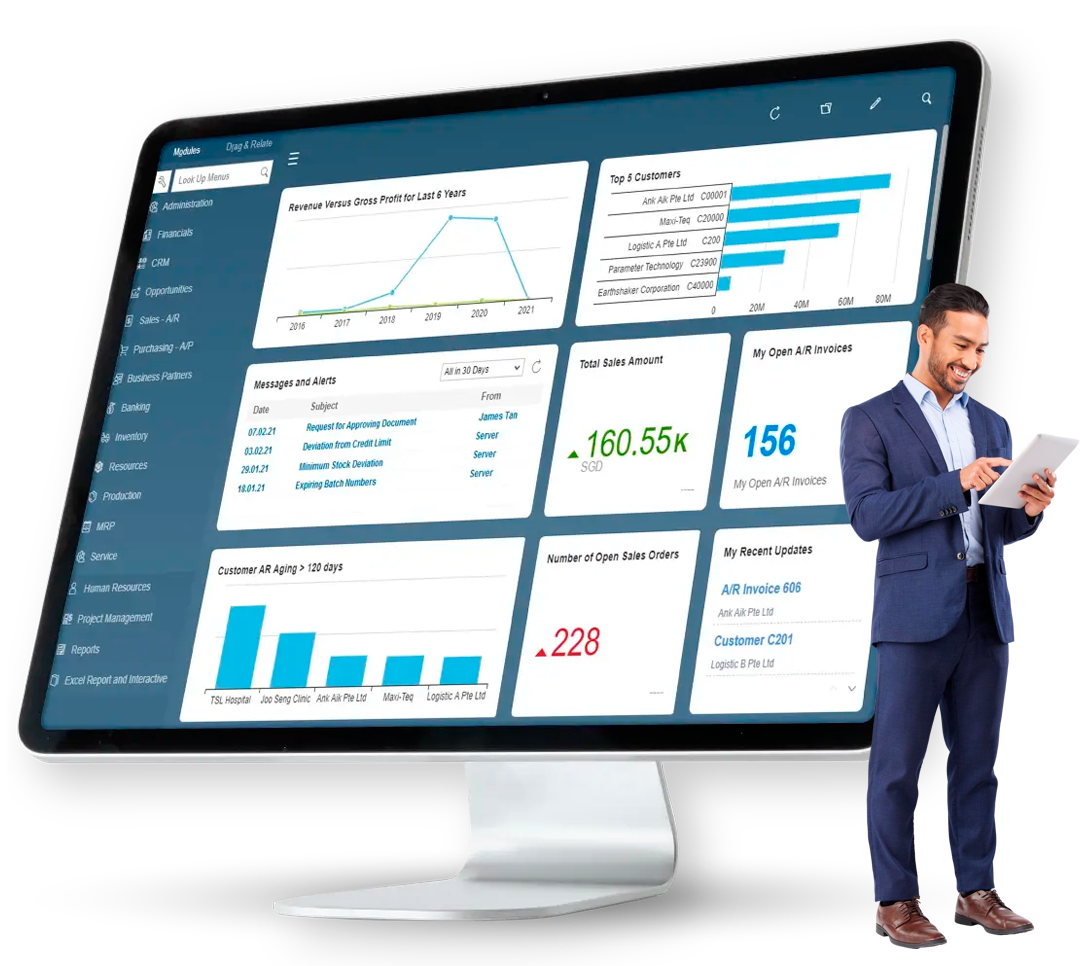 Sap dashboard biz